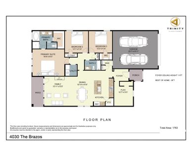 New construction Single-Family house 209 Reliance Rd, Godley, TX 76044 plan The Brazos - image