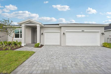 New construction Single-Family house 5654 Hampton Park Cir, Vero Beach, FL 32966 plan Coral - image