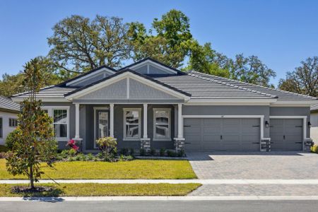 New construction Single-Family house 35072 Big Hawk Dr, Zephyrhills, FL 33541 plan Key Largo I - image