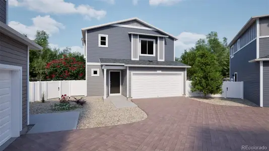 New construction Single-Family house 10178 Scranton Ct, Commerce City, CO 80022 - image