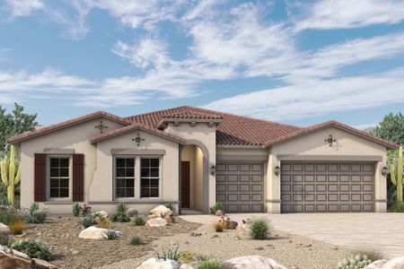 New construction Single-Family house 6835 N. 190Th Drive, Waddell, AZ 85355 The Alvarez- photo 0