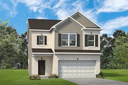 New construction Single-Family house 1315 Elowen Dr, Austell, GA 30168 The Greenbrier II- photo 0
