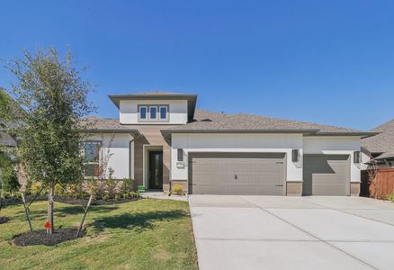 New construction Single-Family house 9010 Sierra Nevada Dr, Manvel, TX 77578 plan 6029 Elevation C - image