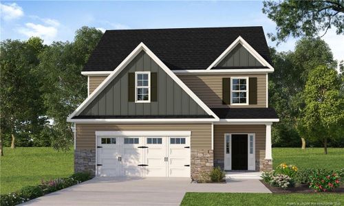 New construction Single-Family house 360 Sacksonia St, Raeford, NC 28376 - image