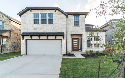 New construction Single-Family house 332 Hollister Dr, Liberty Hill, TX 78642 plan Hayden - image