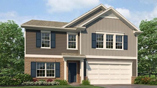 New construction Single-Family house 307 Frozen Dream Dr, Salisbury, NC 28147 plan Hanover - image