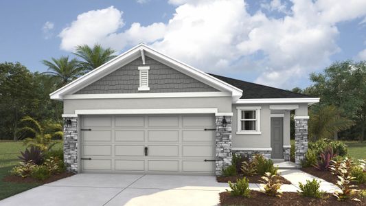 New construction Single-Family house 9984 Morning Meadowlark Trl, Parrish, FL 34219 plan Allex - image