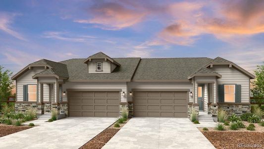 New construction Single-Family house 3398 N Duquesne Way, Aurora, CO 80019 The Castlewood- photo 0