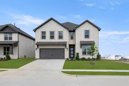 New construction Single-Family house 337 Deer Ridge Dr, Aledo, TX 76008 Hawthorn II T- photo 0