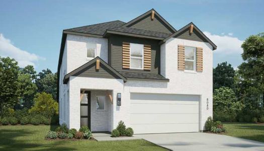 New construction Single-Family house 907 Sagebrush Trl, Sherman, TX 75092 plan Solari - image