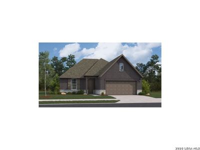 New construction Single-Family house 409 Safari Rdg, Cibolo, TX 78108 plan Comal - image