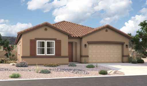 New construction Single-Family house 331 E Jasper Ct, Oro Valley, AZ 85737 plan Cassandra - image