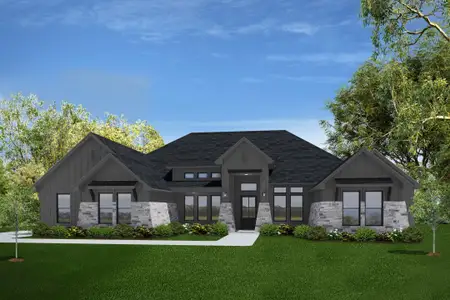 New construction Single-Family house 204 Mountain Springs Dr, Georgetown, TX 78633 plan Frio II - image