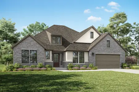 New construction Single-Family house 3205 Cassidie Nicole Dr, Leander, TX 78641 plan Elysia - image
