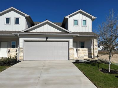 New construction Townhouse house 8510 Wellspring Lp, Round Rock, TX 78665 - image