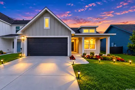 New construction Single-Family house 1655 Ruben Dr, New Braunfels, TX 78130 plan The Baxtor - image