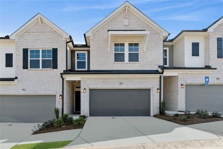 New construction Townhouse house 158 Redbud Rd, Canton, GA 30114 plan The Woodstone - image