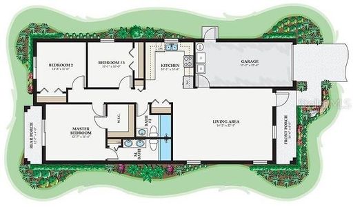 New construction Single-Family house 1430 Las Villas Blvd, Sebring, FL 33870 - image