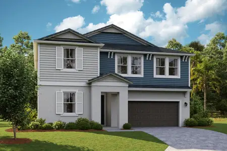 New construction Single-Family house 10334 Surrey Rose Dr, San Antonio, FL 33576 plan Amelia - image
