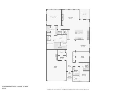 New construction Single-Family house 2635 Yellowstone Farm Dr, Cumming, GA 30028 plan Rosehill - image 5
