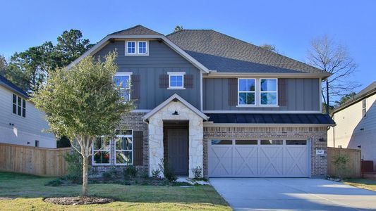 New construction Single-Family house 240 Warbler Song, Willis, TX 77318 plan Magnolia - image