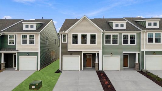 New construction Townhouse house 409 Alicat Dr, Simpsonville, SC 29680 plan Corner Litchfield - image