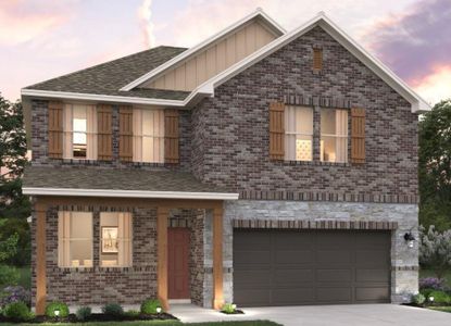 New construction Single-Family house 101 Holzinger Bnd, Bastrop, TX 78602 plan Georgia - image