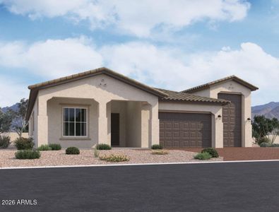 New construction Single-Family house 22901 E Twin Acres Dr, Queen Creek, AZ 85142 plan Aspen - image
