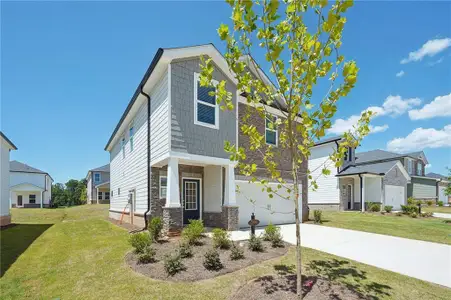 New construction Single-Family house 744 Lily Blossom Path, Lawrenceville, GA 30045 plan Lennon - image