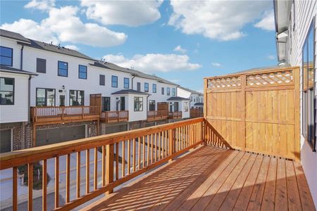 New construction Townhouse house 627 Silva St, Unit 127, Cumming, GA 30040 plan The Glendale - image