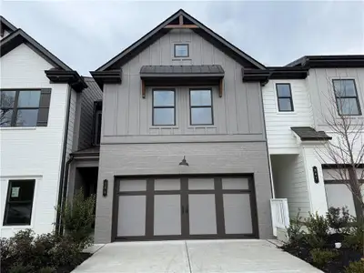 New construction Townhouse house 369 Brook Landing Cir, Auburn, GA 30011 plan Cheshire - image