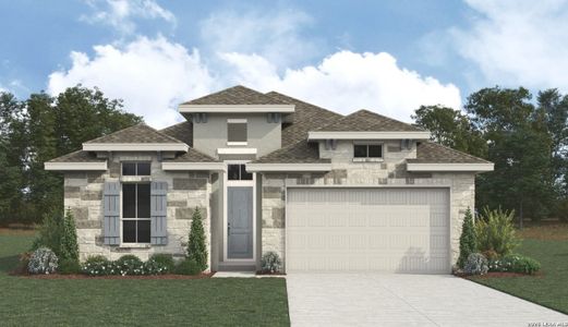 New construction Single-Family house 1009 Blue Jay Wy, Kerrville, TX 78028 plan Tarpley - image