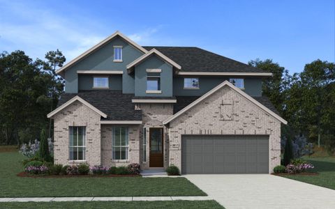 New construction Single-Family house 25006 Skyline Prairie Ln, Katy, TX 77493 plan Madison - 50' Lot - image