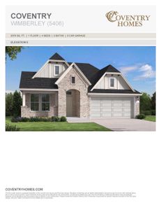 New construction Single-Family house 1503 Velado Ln, Magnolia, TX 77354 plan Wimberley - image