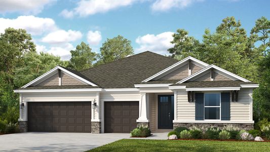 New construction Single-Family house 86458 Ripple Ln, Yulee, FL 32097 plan Sanibel - image