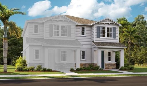 New construction Single-Family house 1454 Erin Breeze Lane, Kissimmee, FL 34744 Chicago- photo 0