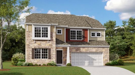 New construction Single-Family house 905 Kitson Ct, Enoree, SC 29335 plan Forsyth - image
