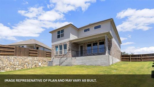 New construction Single-Family house 508 Elkherd Cv, Georgetown, TX 78628 The Fitzgerald- photo 36 36