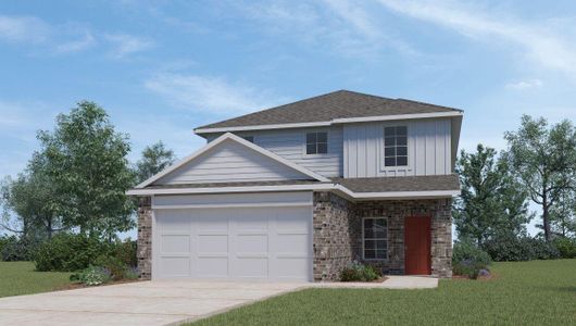 New construction Single-Family house 20228 Hickenlooper Way, Manor, TX 78653 The Nicole- photo 0 0