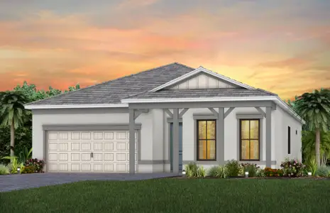 New construction Single-Family house 4844 Starlight Beach Ln, Lakewood Ranch, FL 34211 plan Palmary - image