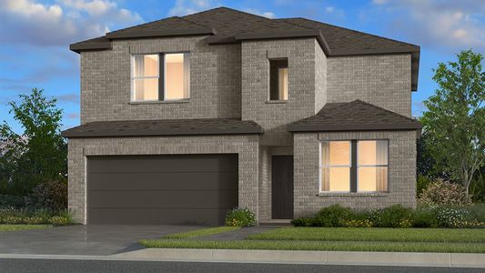 New construction Single-Family house 21827 Tallulah River Drive, Cypress, TX 77433 Lunaria- photo 0