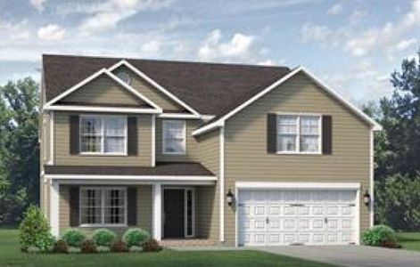 New construction Single-Family house 2003 Penley Trl, Greensboro, NC 27406 plan Fairfield - image