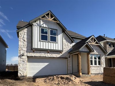 New construction Single-Family house 129 Prairie Falls Dr, Hutto, TX 78634 null- photo 0