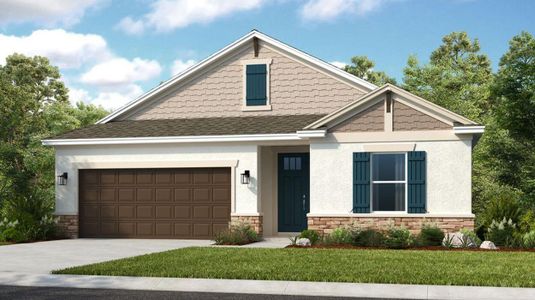 New construction Single-Family house 684 Se Ranch Oak Cir, Port St. Lucie, FL 34984 plan Grenada - image