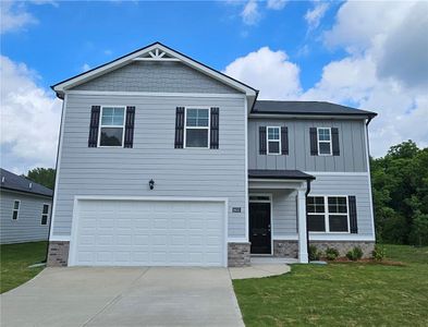 New construction Single-Family house 8601 Preakness Pass, Lithonia, GA 30058 Galen- photo 0