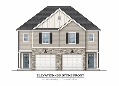 New construction Single-Family house 602 Seaborn Cir, Pendleton, SC 29670 plan Belmont - image