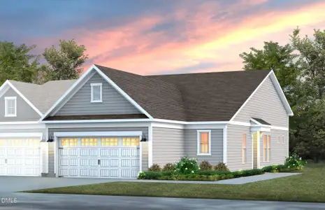 New construction Duplex house 128 Omaha Wy, Clayton, NC 27520 plan Cranbrook - image