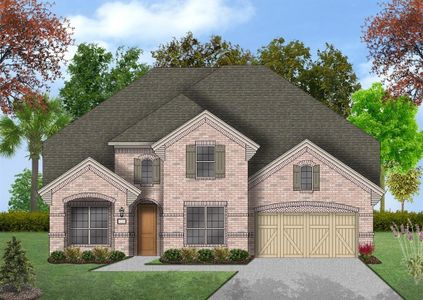 New construction Single-Family house 1809 Stirrups Drive, Aubrey, TX 76227 Eagle Mountain (3341-DM-50)- photo 0