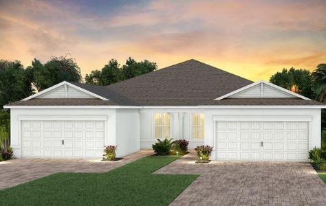 New construction Single-Family house 14011 Sw Gingerline Drive, Port Saint Lucie, FL 34987 Ellenwood- photo 0