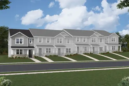 New construction Townhouse house 2574 Selbourne Dr, Gastonia, NC 28052 plan Grifton - image